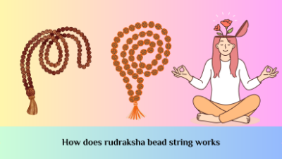 What are rudraksha bead strings